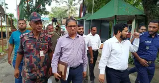 আখাউড়া স্থলবন্দর পরিদর্শন করলেন ভারতে নিযুক্ত বাংলাদেশ হাইকমিশনার